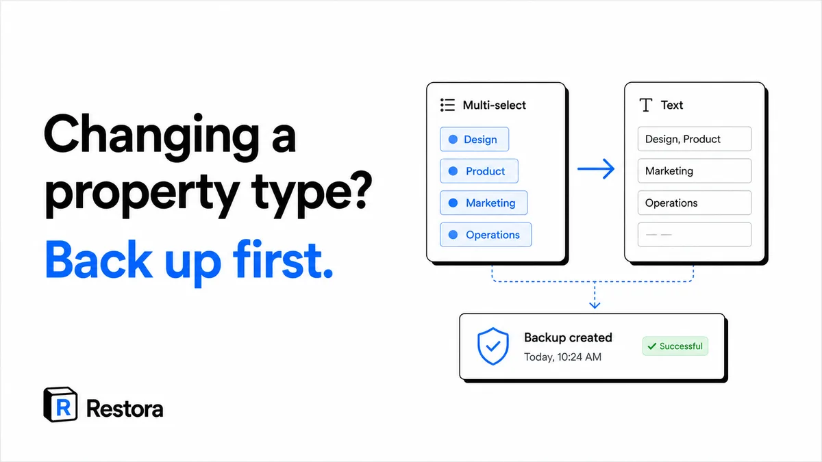 Notion property type change data loss